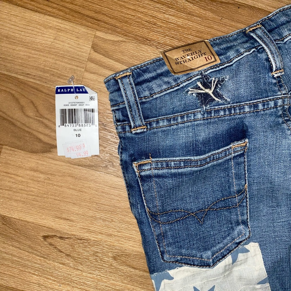 NWT Girls Polo Ralph Lauren Denim Jeans - Picture 9 of 10